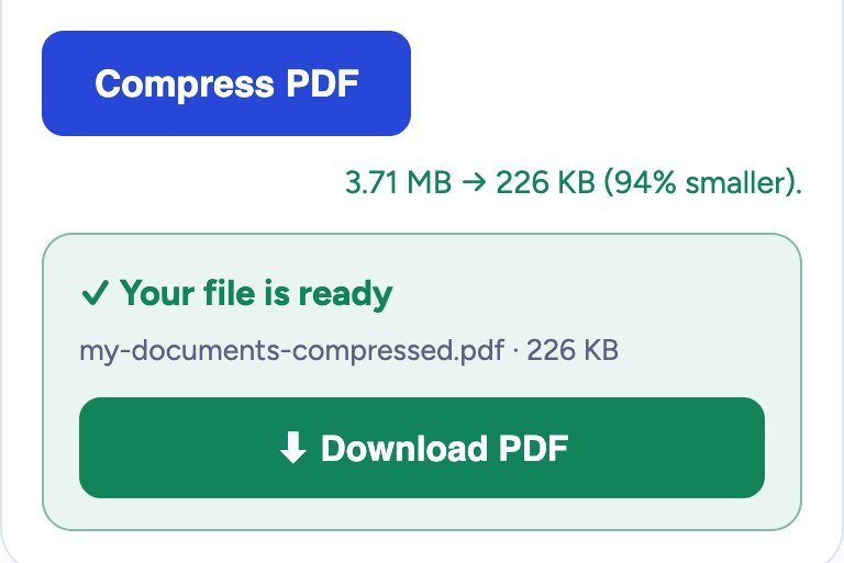 See the new size and download the compressed PDF